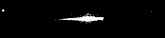 Processed fireball image