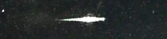 Unprocessed fireball image