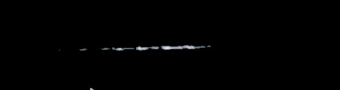 Processed fireball image