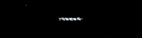 Processed fireball image