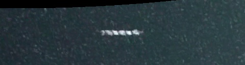 Unprocessed fireball image