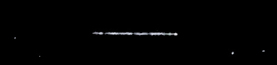 Processed fireball image