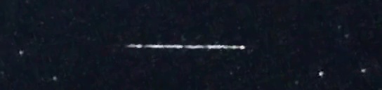 Unprocessed fireball image