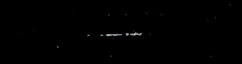 Processed fireball image