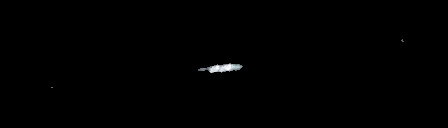 Processed fireball image