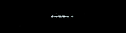 Processed fireball image