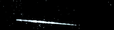 Processed fireball image