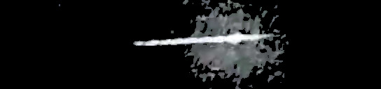 Processed fireball image