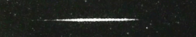 Unprocessed fireball image