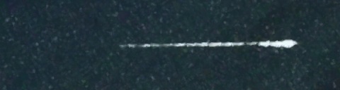 Unprocessed fireball image