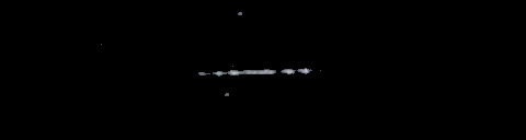 Processed fireball image