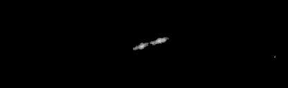 Processed fireball image