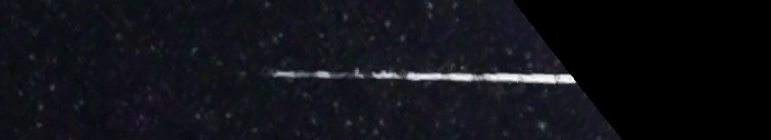 Unprocessed fireball image