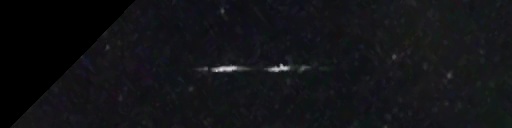 Unprocessed fireball image