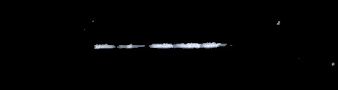 Processed fireball image