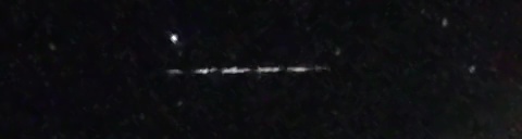 Unprocessed fireball image