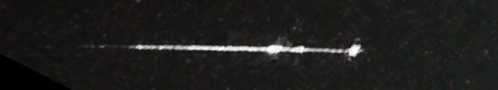 Unprocessed fireball image