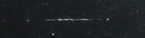 Unprocessed fireball image