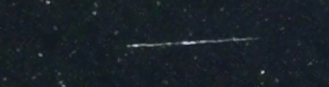 Unprocessed fireball image