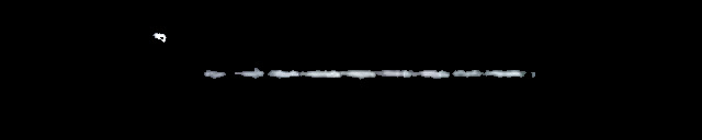 Processed fireball image