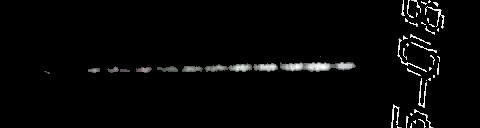 Processed fireball image