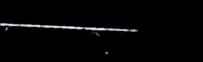 Processed fireball image