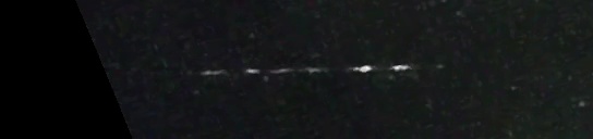 Unprocessed fireball image