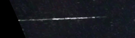 Unprocessed fireball image