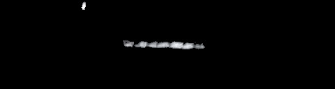 Processed fireball image