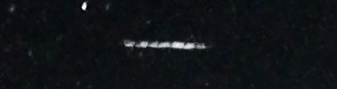 Unprocessed fireball image