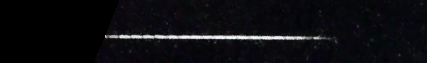 Unprocessed fireball image