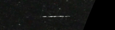 Unprocessed fireball image