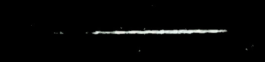 Processed fireball image