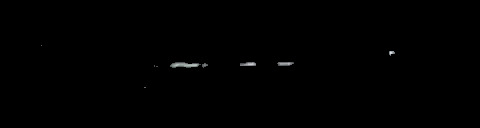 Processed fireball image