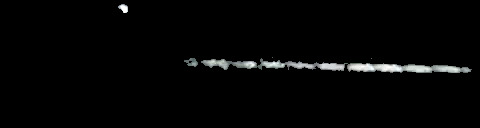 Processed fireball image