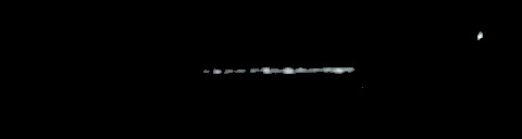 Processed fireball image