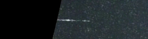 Unprocessed fireball image