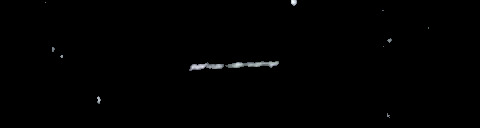 Processed fireball image