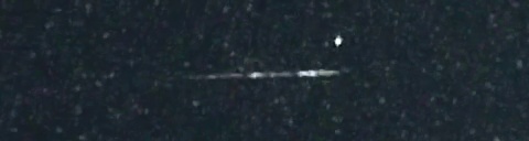 Unprocessed fireball image