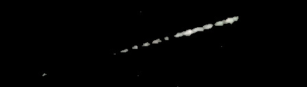 Processed fireball image