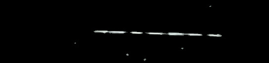 Processed fireball image