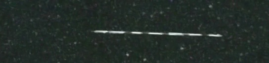 Unprocessed fireball image