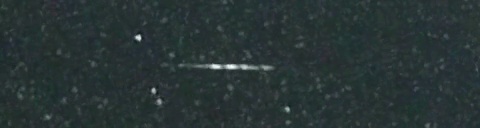 Unprocessed fireball image