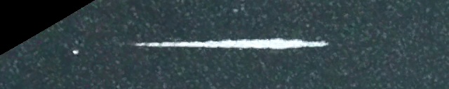 Unprocessed fireball image