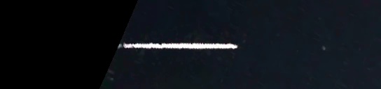 Unprocessed fireball image