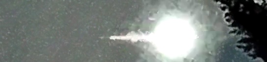 Unprocessed fireball image