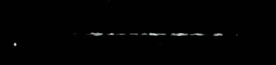 Processed fireball image