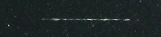 Unprocessed fireball image