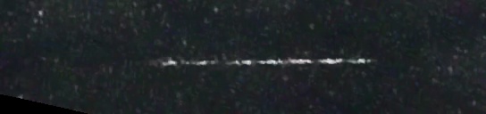 Unprocessed fireball image