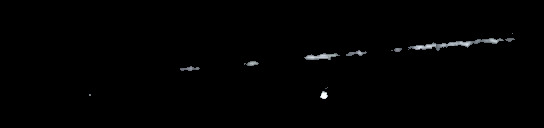 Processed fireball image